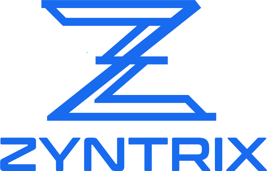 zyntrix logo blue